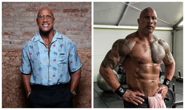 Похудевший Дуэйн Джонсон удивил фанатов на Венецианском кинофестивале